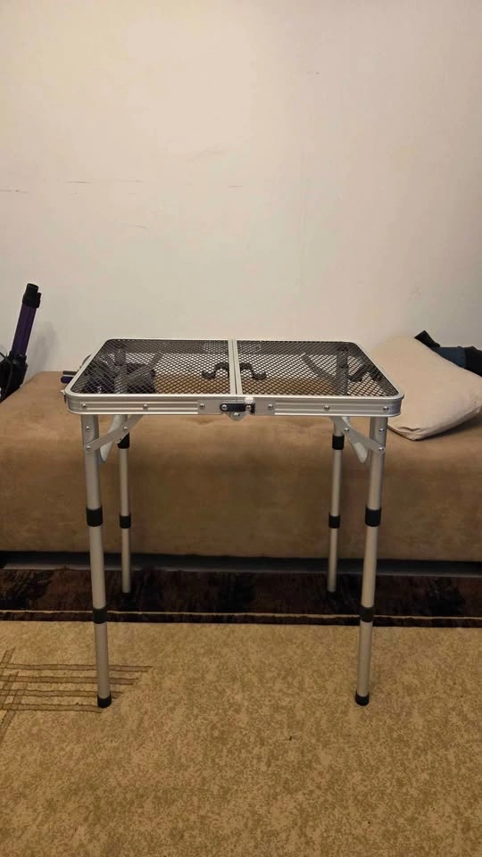 Aluminum Camping Table Adjustable Height Max 27.5" Picnic Table - photo 5