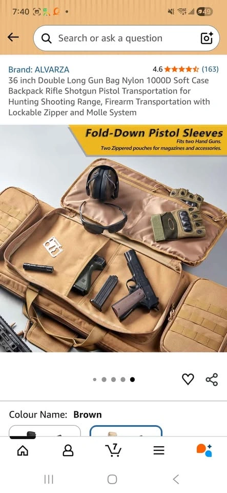 36 inch Double Long Gun Bag - photo 5