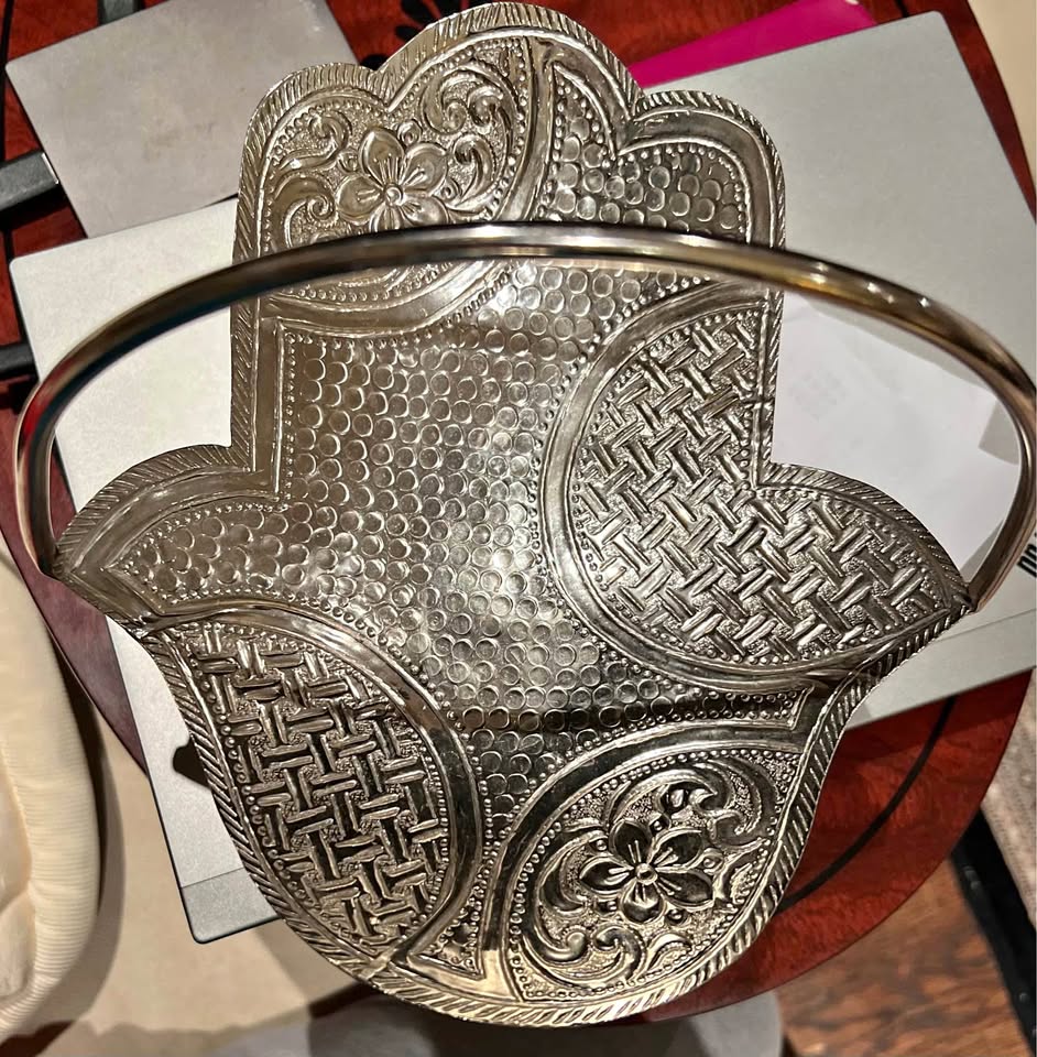 Hamsa Metal Dish/Tray