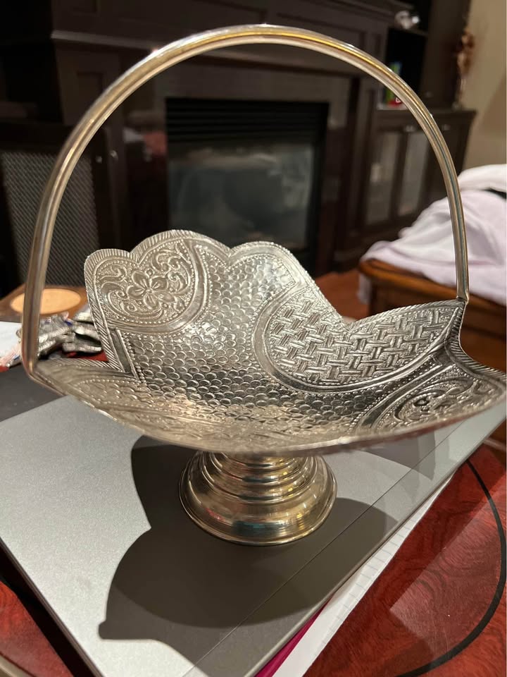 Hamsa Metal Dish/Tray - photo 2