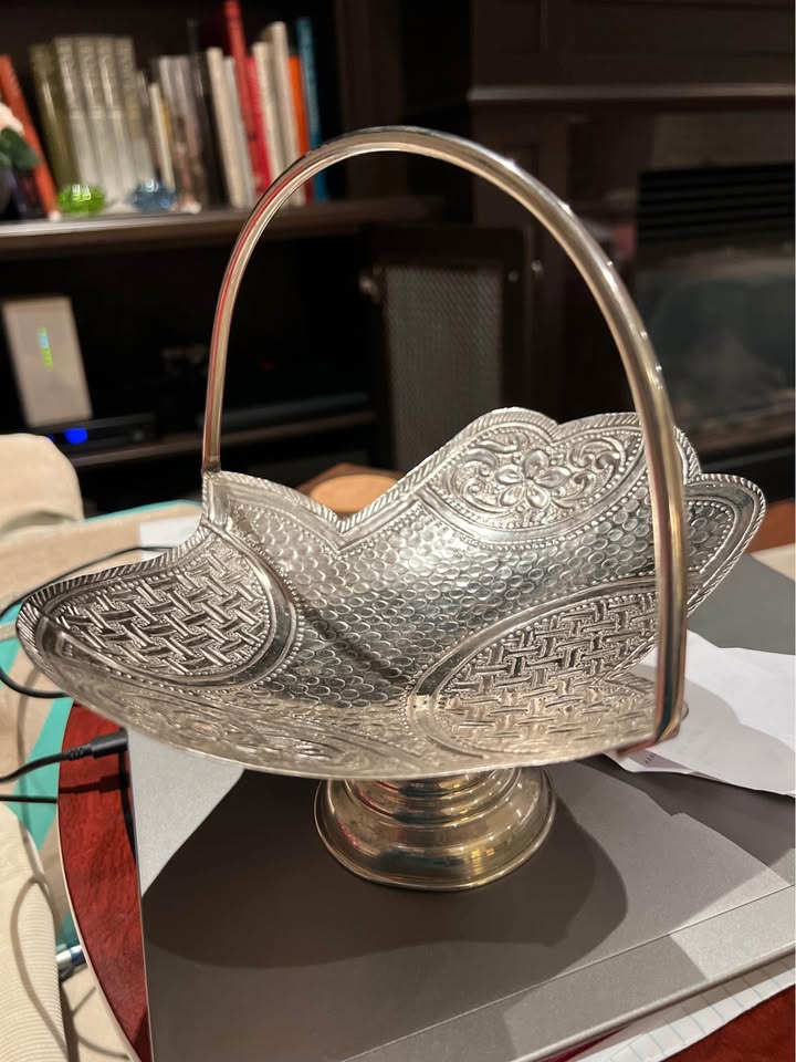 Hamsa Metal Dish/Tray - photo 3