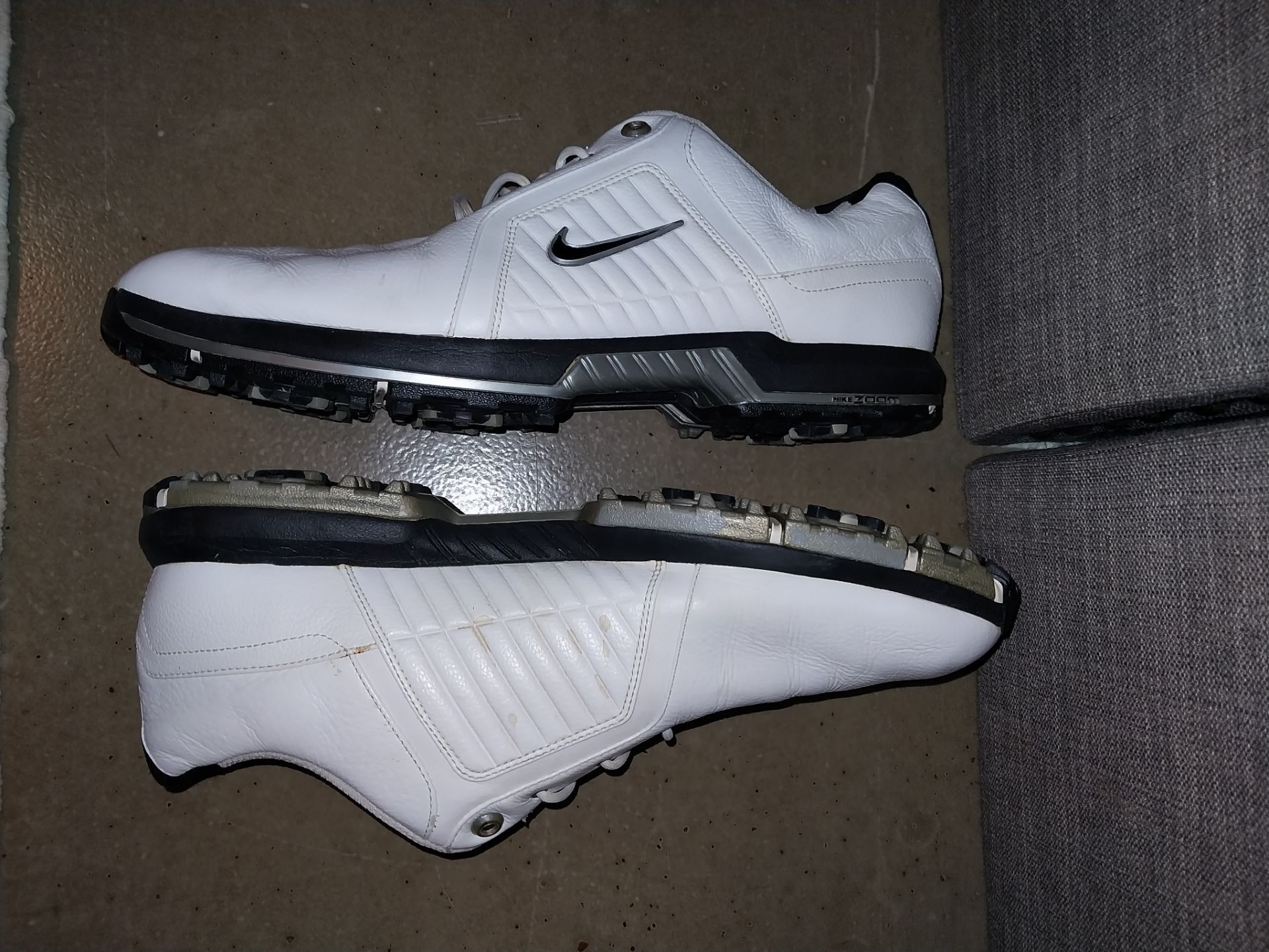 White Nike Men's US 11.5 Shoes - photo 5