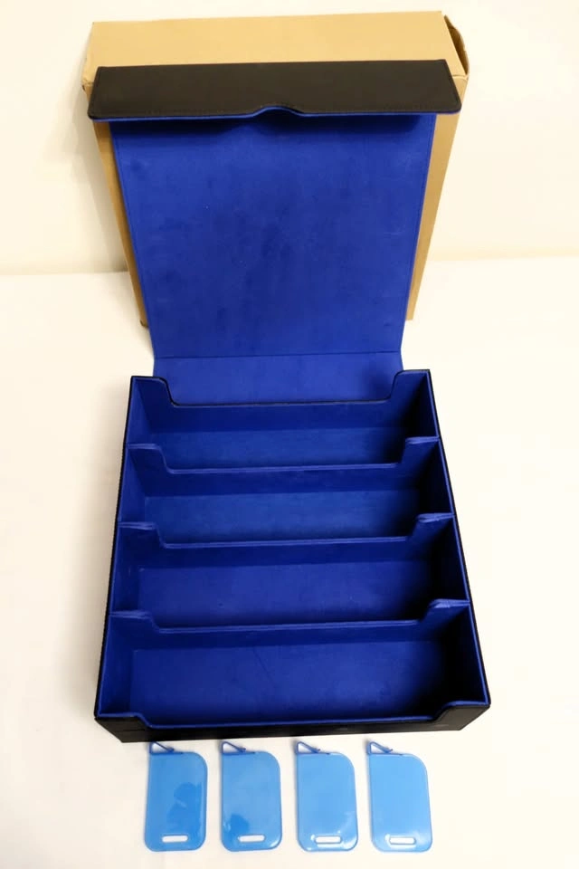 4-Row TCG/Sports Card Storage Case w/ Magnetic Lid - photo 2