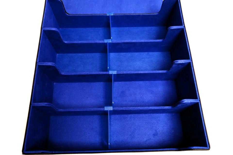 4-Row TCG/Sports Card Storage Case w/ Magnetic Lid - photo 3