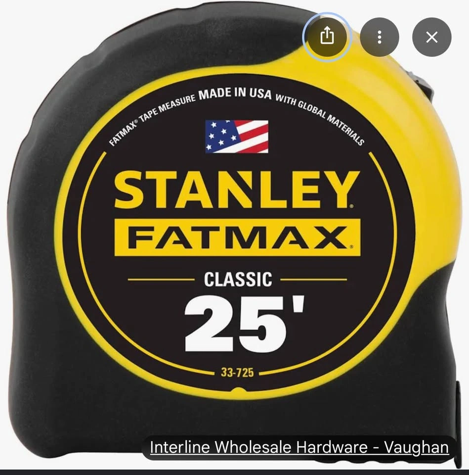 Stanley FatMax 25' Tape Measure - photo 4
