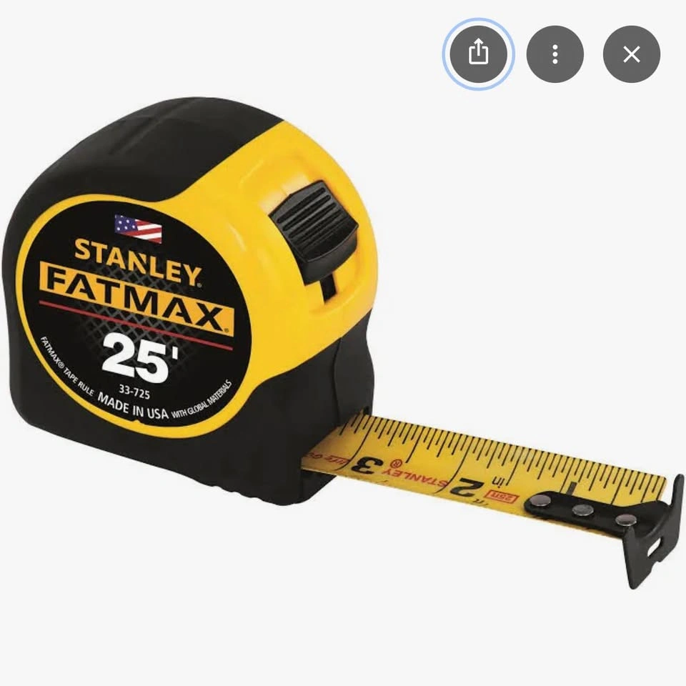 Stanley FatMax 25' Tape Measure - photo 5