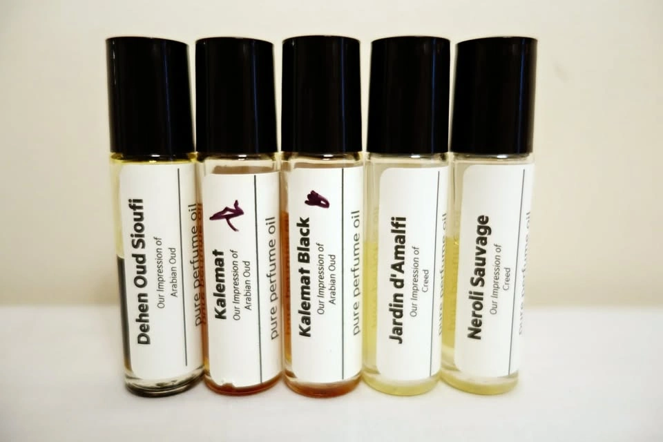 5 Piece Oil Perfumery Perfume Oil Bundle