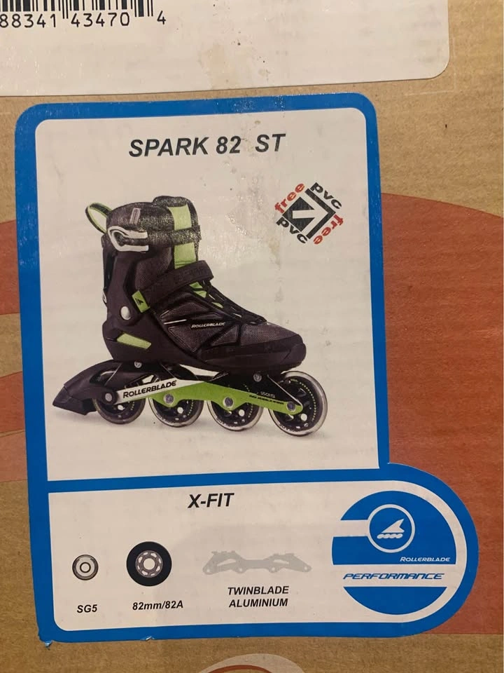 Rollerblades Spark 82 Size 8 Inline Skates - photo 2