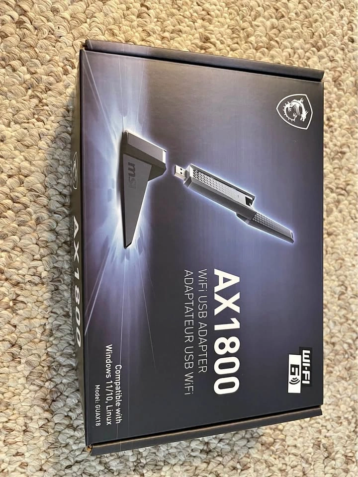 MSI AX1800 WiFi USB Adapter