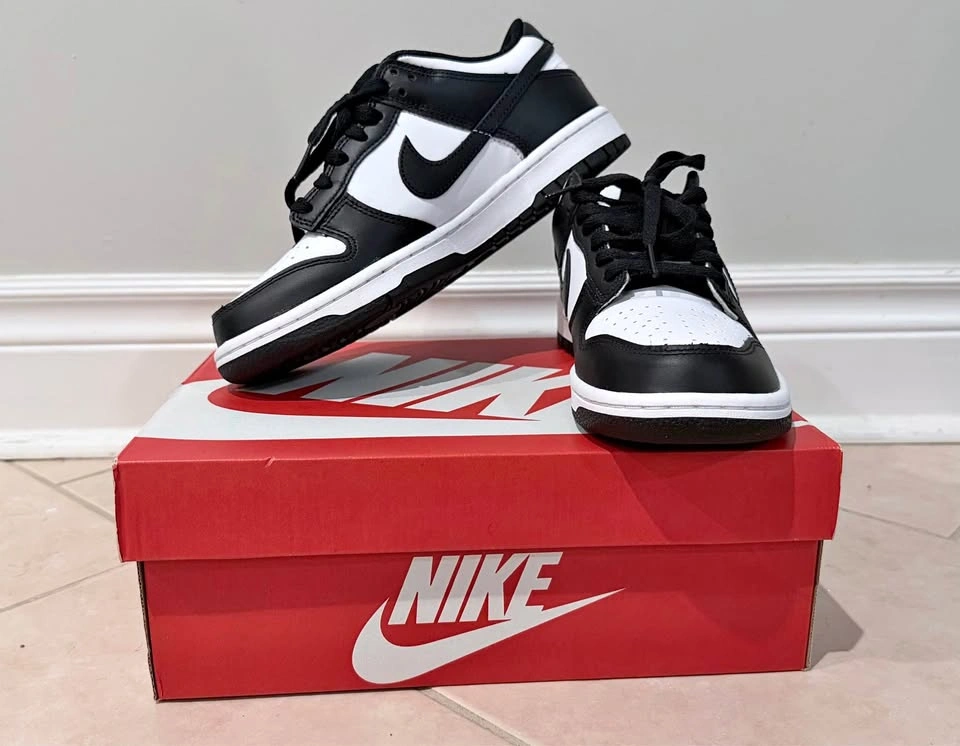 Nike Dunk Black White With Box