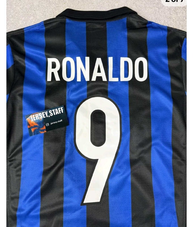 Ronaldo 9 Inter Milan 1998-1999 Jersey XL (fits L) - photo 2