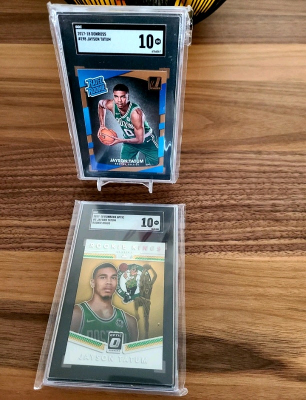 2017 JAYSON TATUM Rated Rookie #198 SGC 10 & Rookie Kings Jayson - photo 2