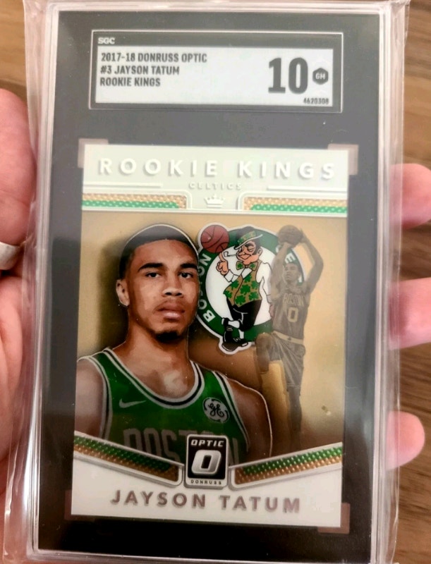 2017 JAYSON TATUM Rated Rookie #198 SGC 10 & Rookie Kings Jayson - photo 5