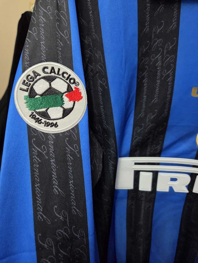 Inter Milan Ronaldo Jersey 1998/99 Long Sleeve XL - photo 4