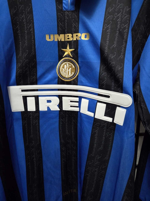 Inter Milan Ronaldo Jersey 1998/99 Long Sleeve XL - photo 5