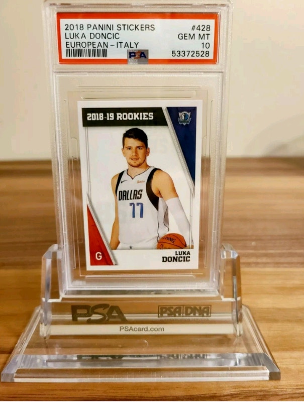 2018 Panini Luka Doncic #428 PSA 10