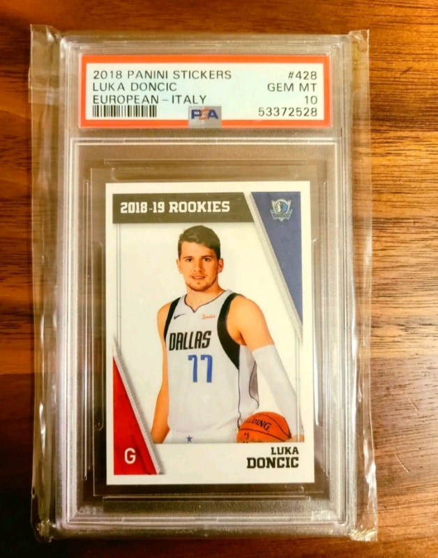 2018 Panini Luka Doncic #428 PSA 10 - photo 3