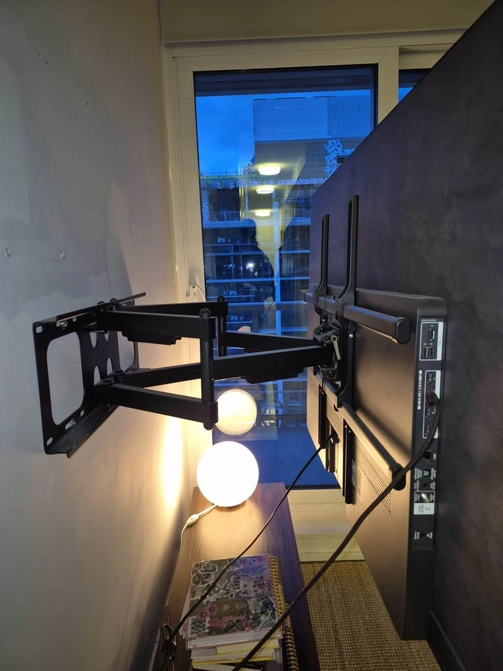 65” LG OLED C4 TV with Full Motion Wall Mount - photo 3