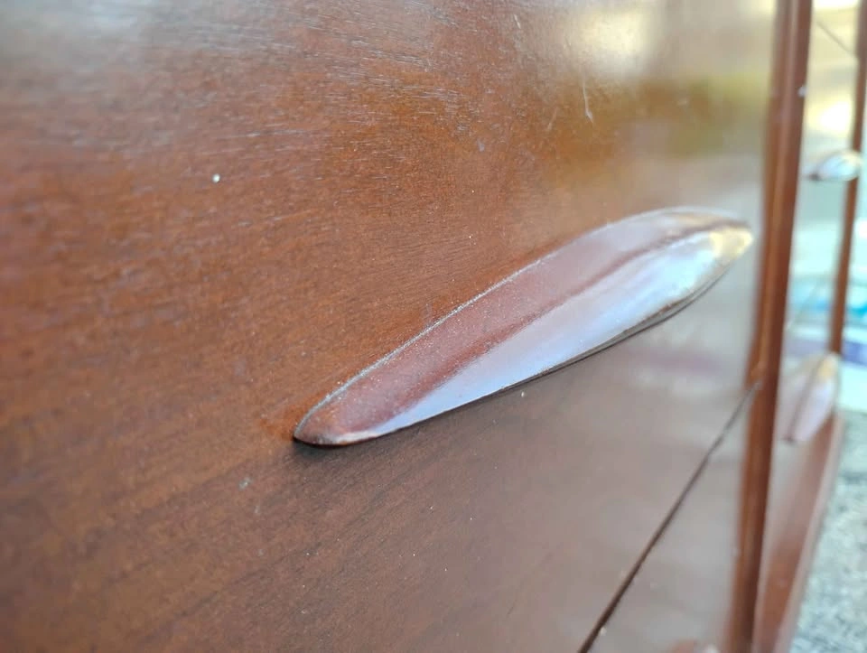 Vintage MCM Lowboy Dresser - photo 4