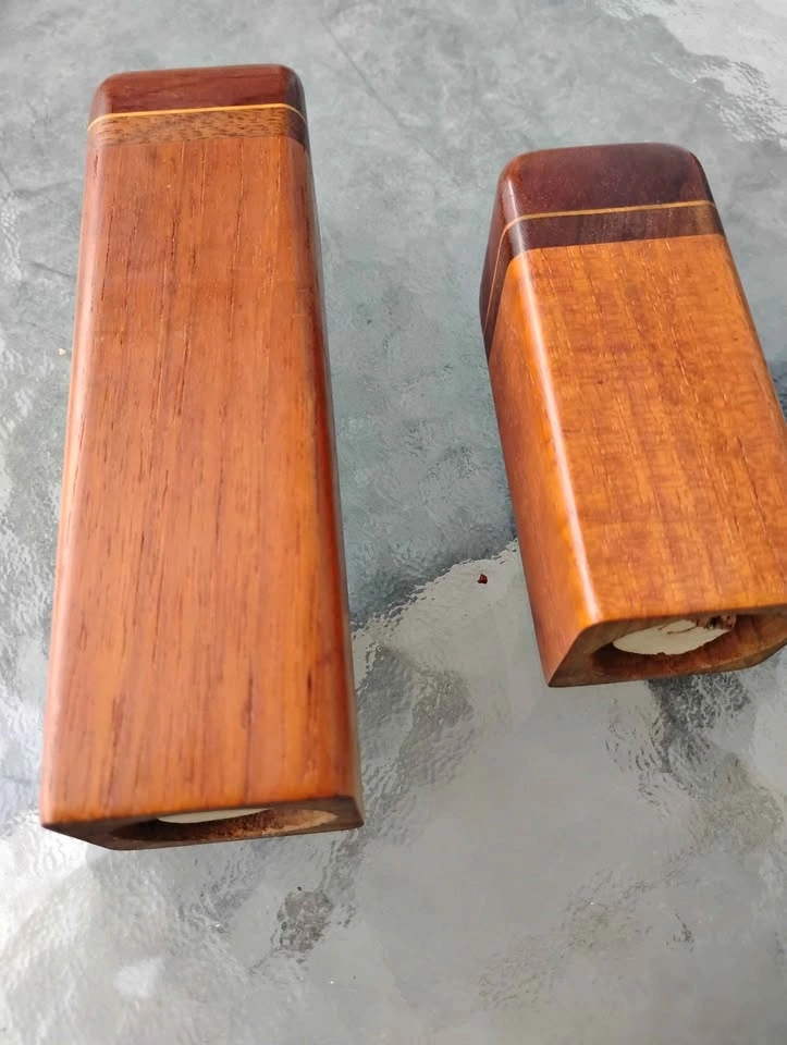 ✨ Danish Teak & Rosewood Shaker Set - photo 4