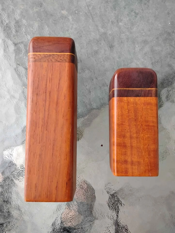 ✨ Danish Teak & Rosewood Shaker Set - photo 5