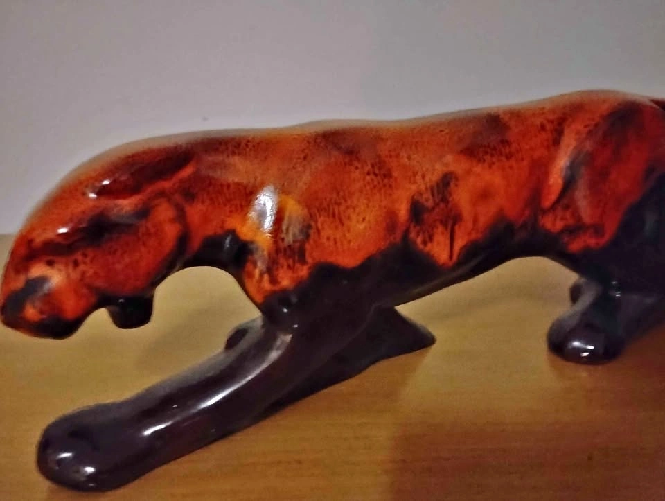 Large Drip Glaze MCM Panther