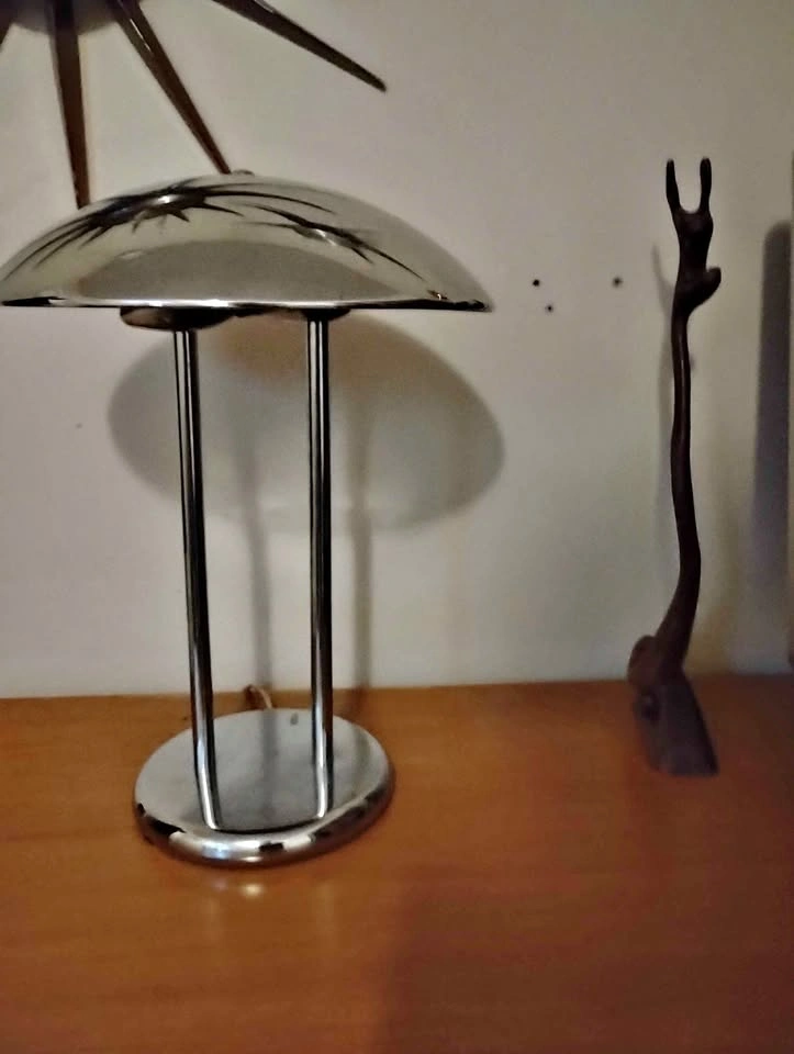 Vintage Chrome Sonneman Lamp