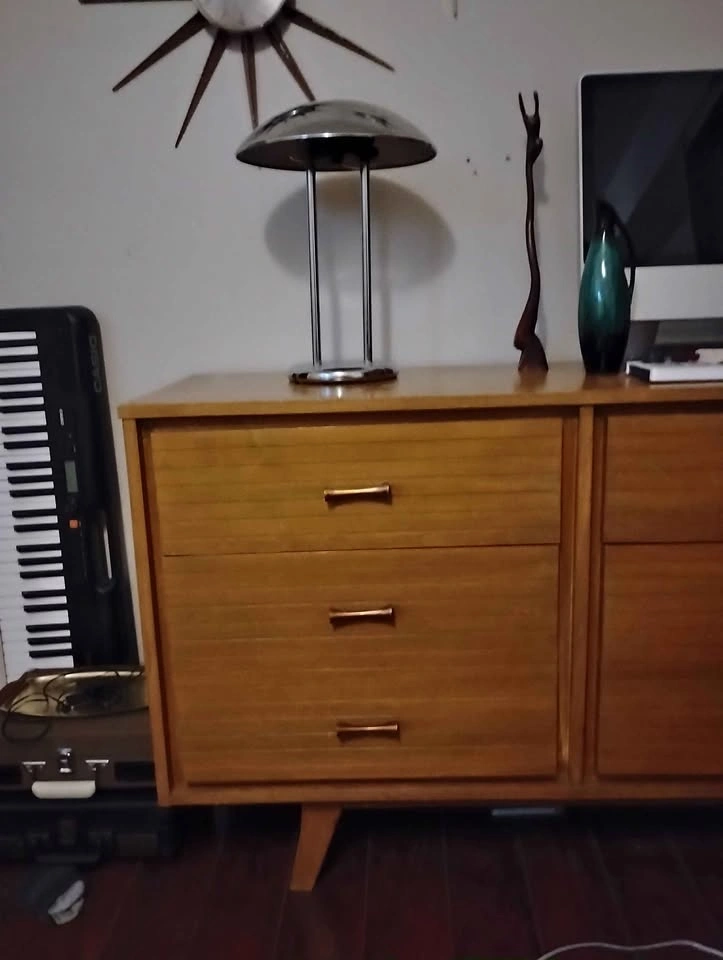 Vintage Chrome Sonneman Lamp - photo 2