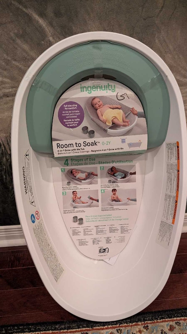 Ingenuity 4-in-1 Baby Bathtub - New