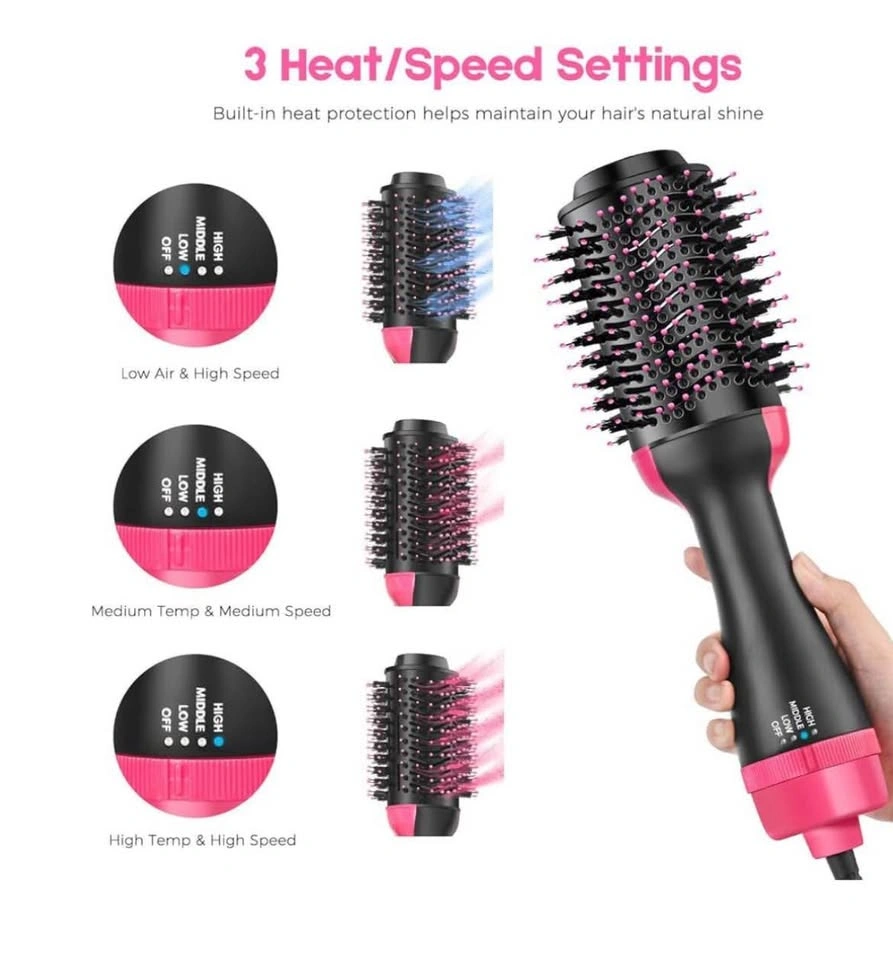 One-Step Hair Dryer & Volumizer Hot Air Brush - photo 2
