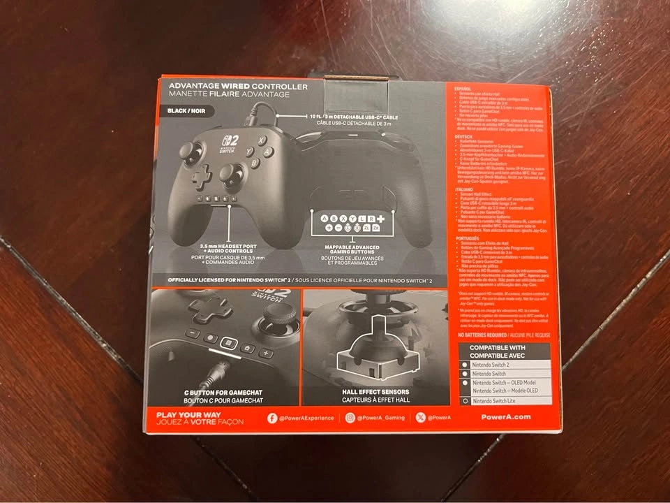 PowerA Advantage Wired Controller for Nintendo Switch - photo 2
