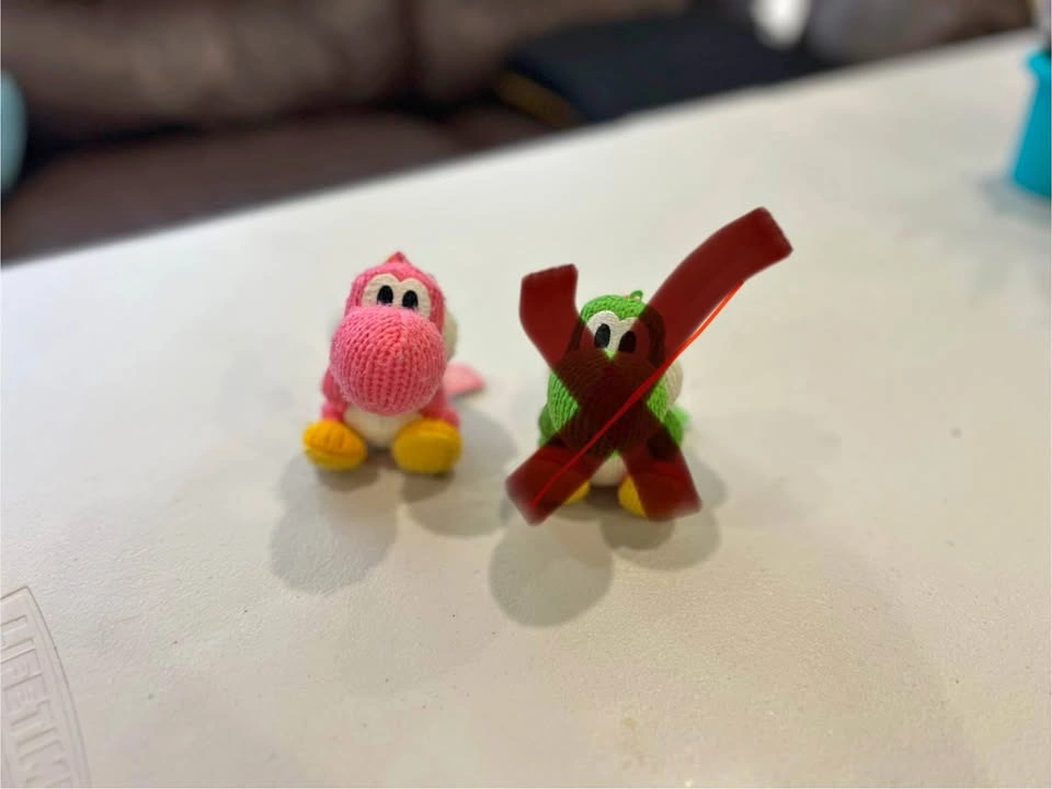 Nintendo Amiibo - Pink Woollen Yoshi