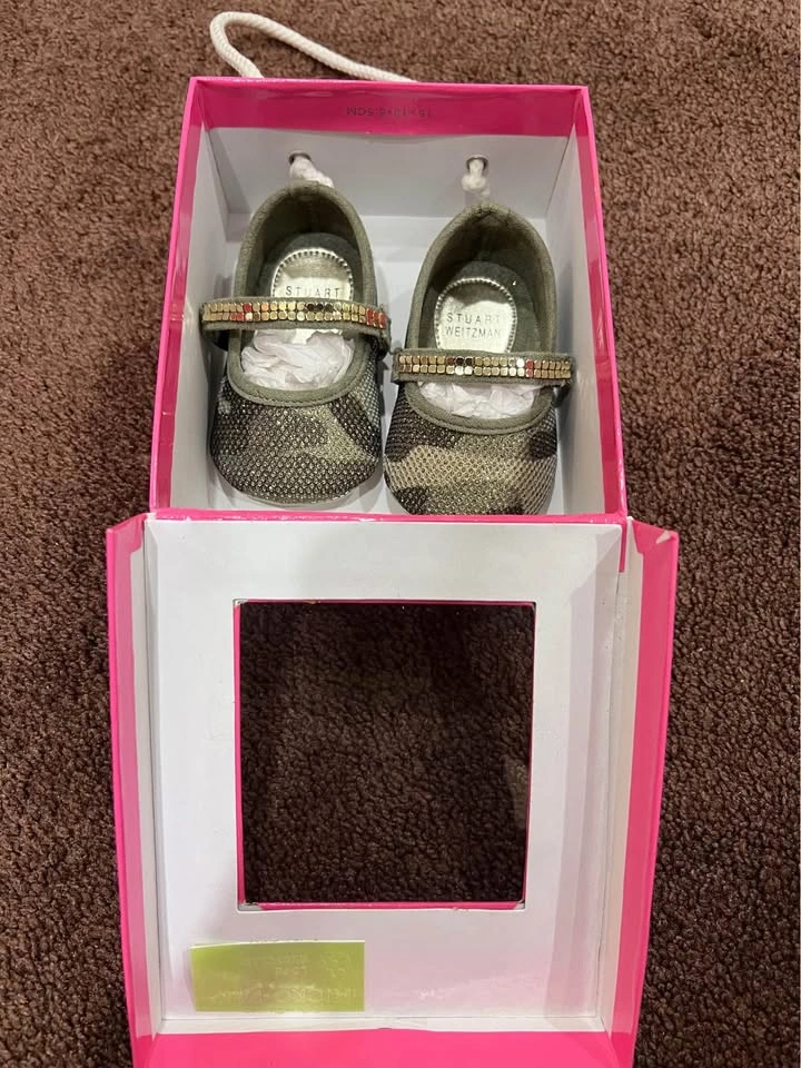 Stuart Weitzman Baby Girl Shoes Size 2