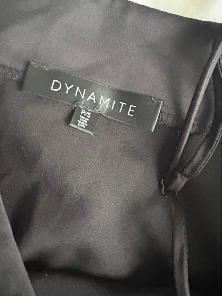 Dynamite Little Black Mini Dress - Size Small - photo 2