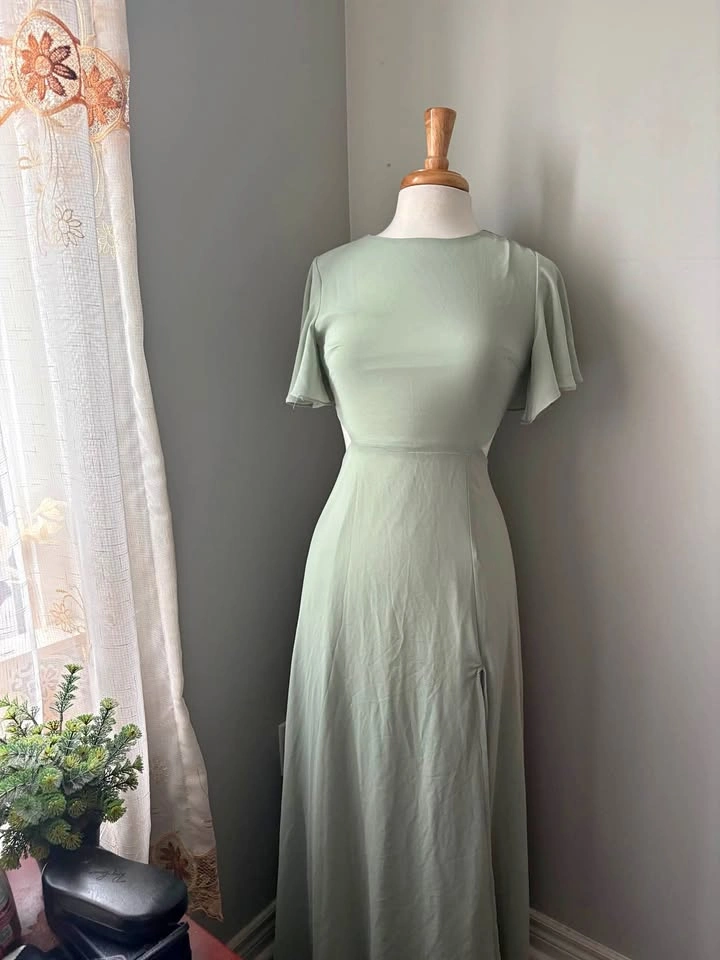 Green Long Dress