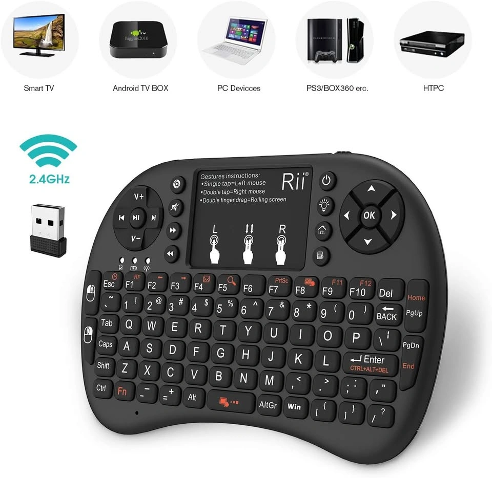 Rii Mini Wireless Touch Keyboard - photo 3