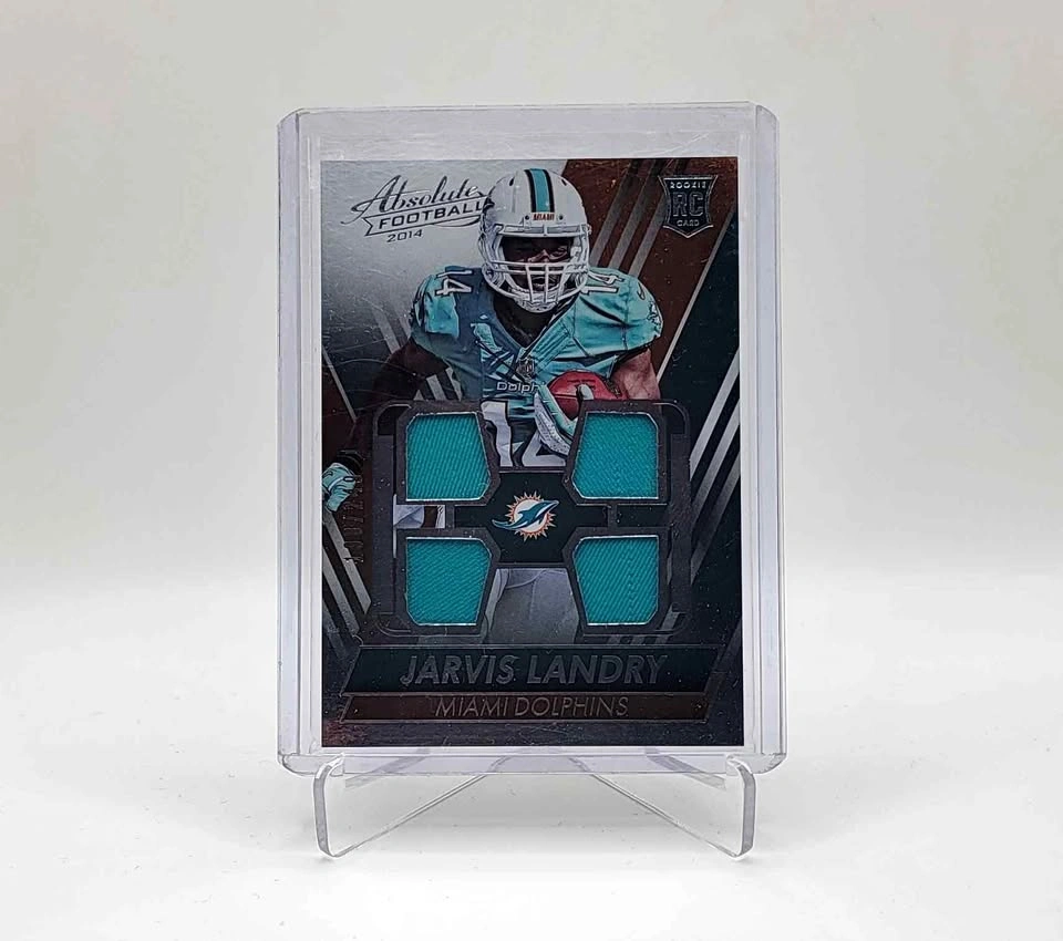 2014 Panini Absolute Rookie Jersey Quads /249 Jarvis Landry #JL