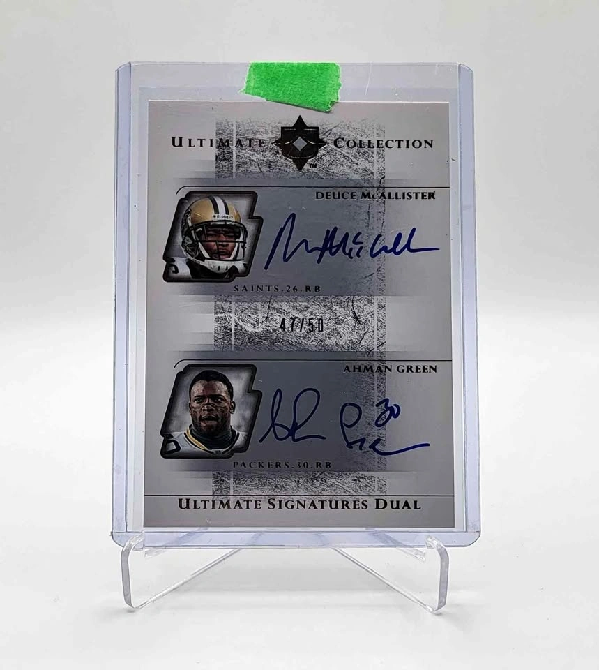 2004 Ultimate Collection Dual Auto DEUCE MCALLISTER/AHMAN GREEN