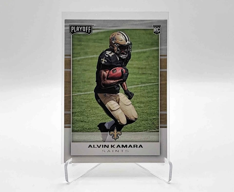 Alvin Kamara RC 2017 Panini Playoff Football #213 Saints Rookie