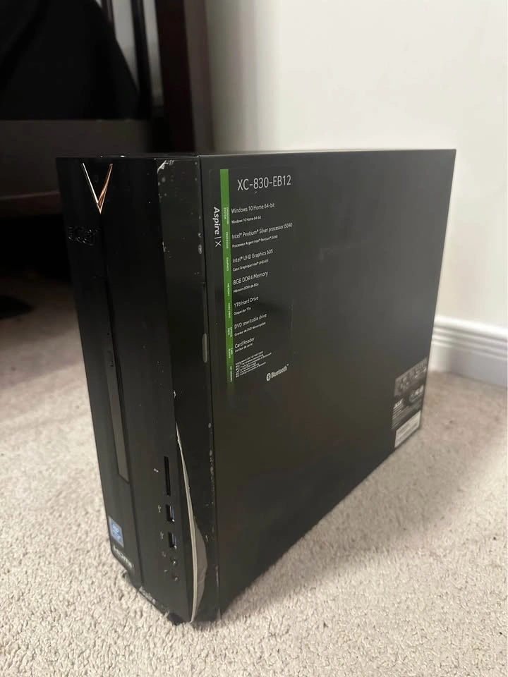 Acer Desktop PC - Black (Intel Pentium N6005/ 1TB SSD/8GB RAM/Wi - photo 2