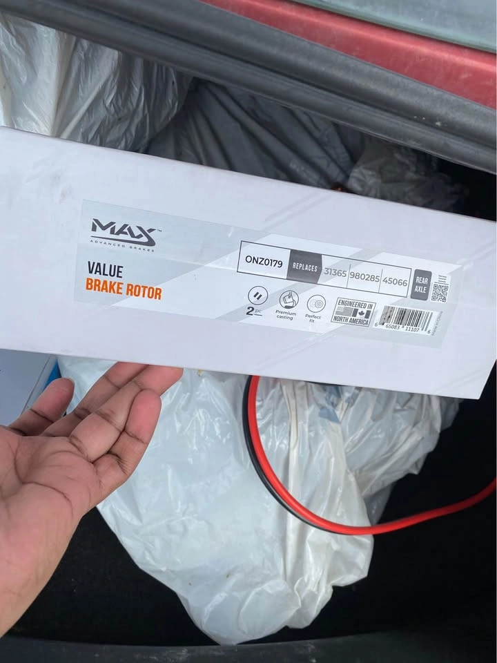 Brand New Rear Brake Rotors – Mazda 3 - photo 2