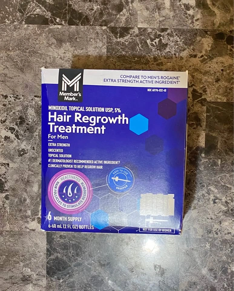 Member's Mark 5% Minoxidil 6 Month Supply