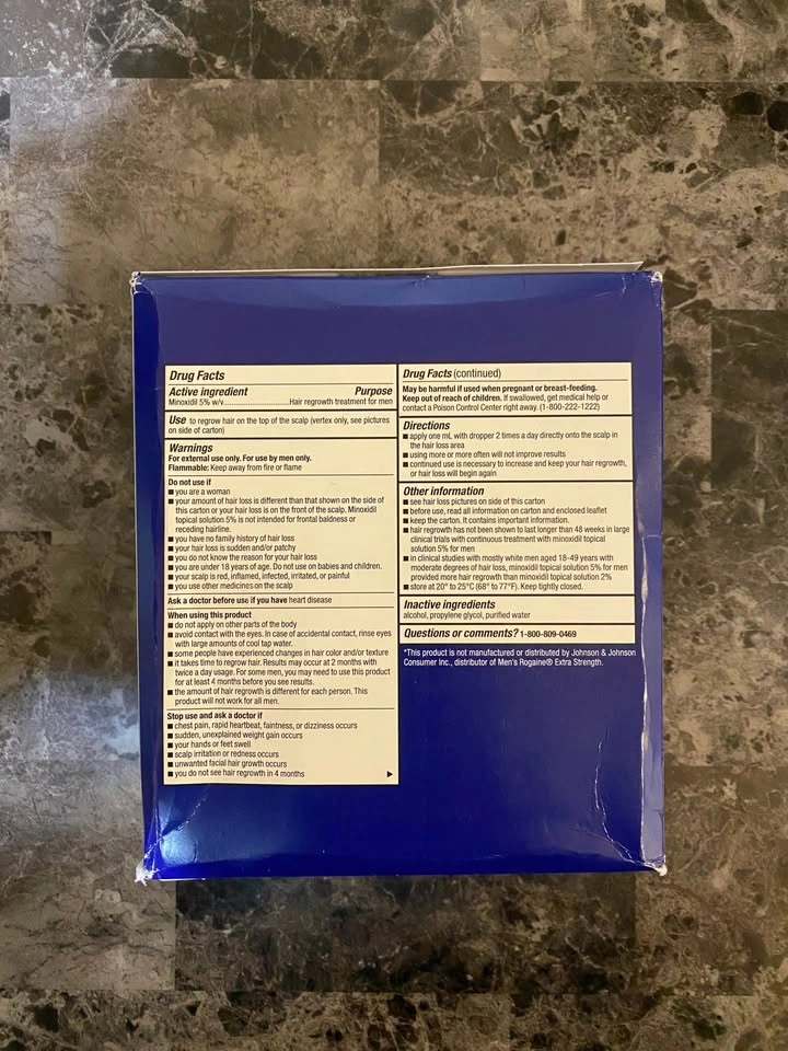 Member's Mark 5% Minoxidil 6 Month Supply - photo 2