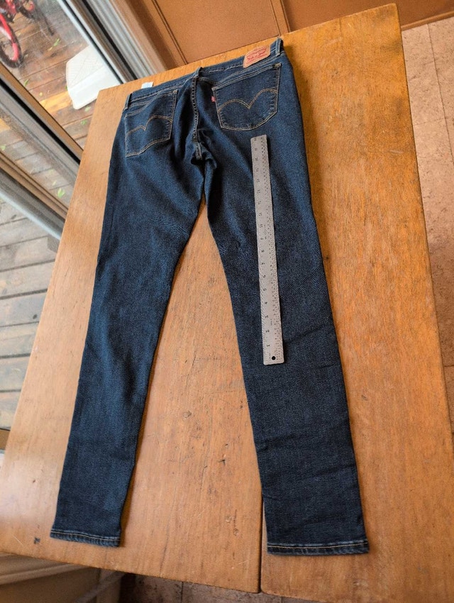 Levi's 710 Jeans Woman's Size 32 Blue - photo 5