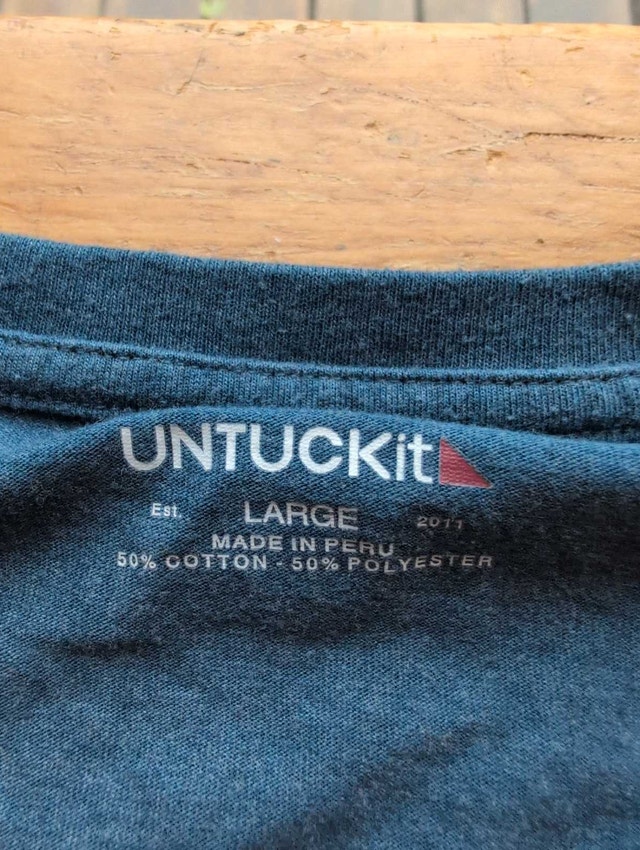 UNTUCKit Long Sleeve Shirt Mens Large - photo 2