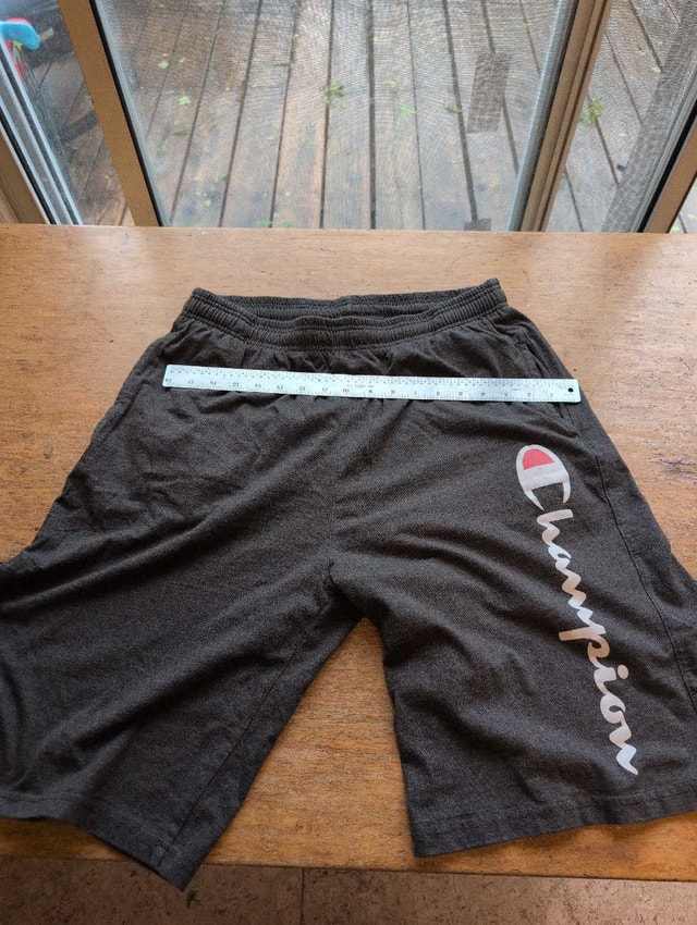 Champion Shorts Mens Grey Extra Large Tall