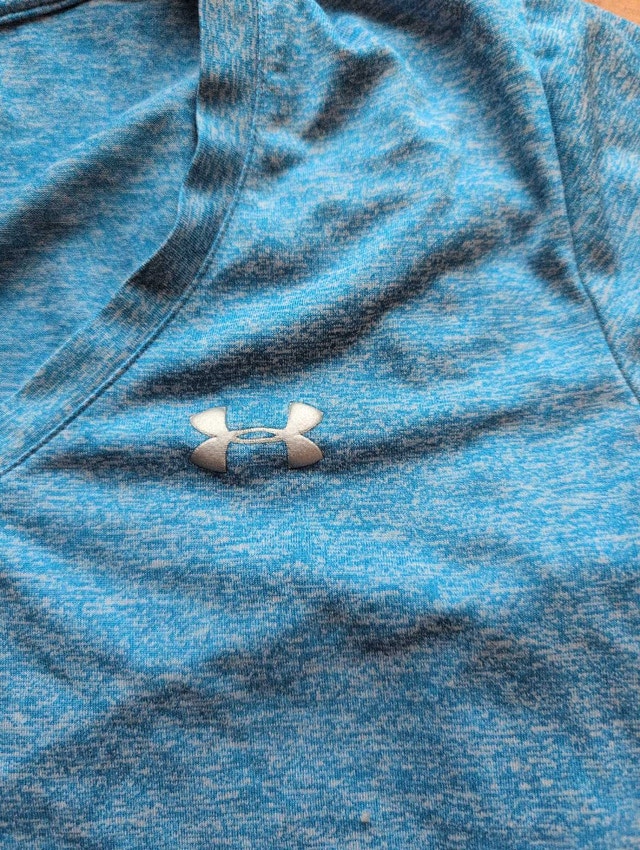 Under Armour T-Shirt Woman's Large Blue - photo 3