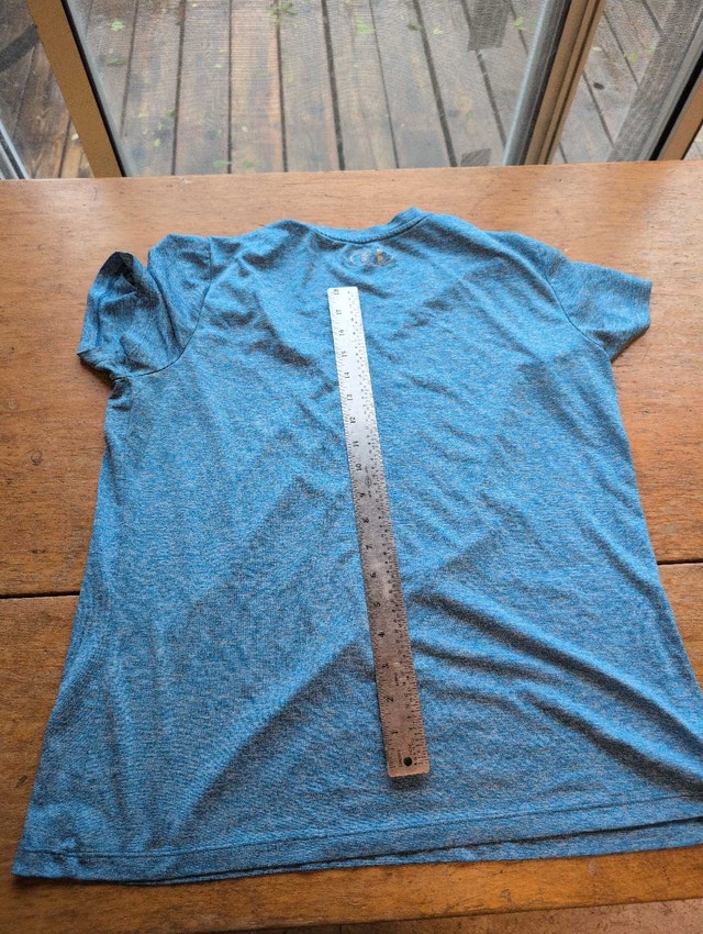 Under Armour T-Shirt Woman's Large Blue - photo 4