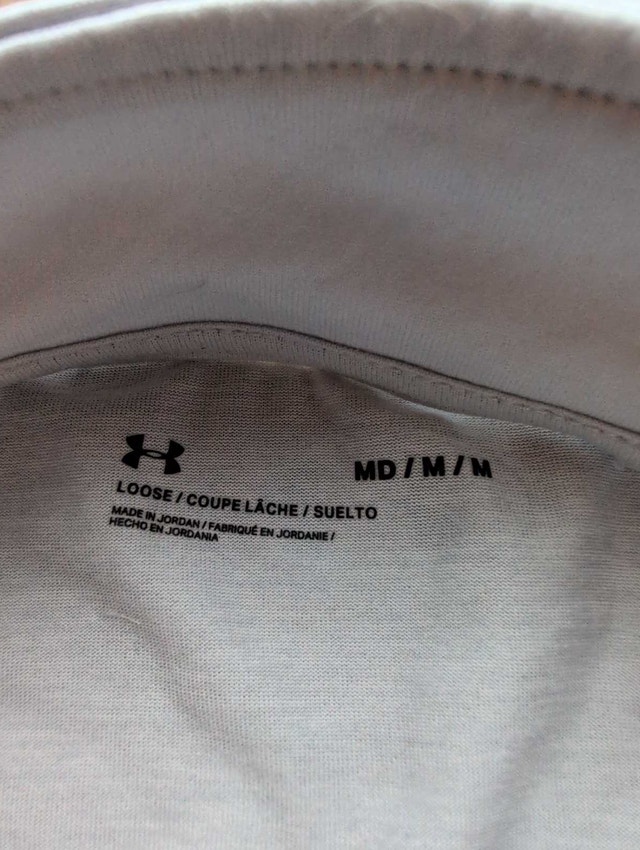 Under Armour Shirt Mens Medium Grey - photo 2