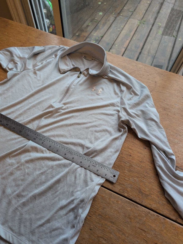 Under Armour Shirt Mens Medium Grey - photo 3